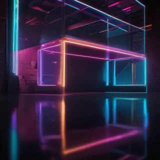 neon background aesthetic