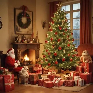 xmas vintage images