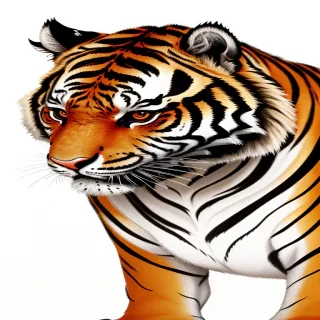 illustration tiger