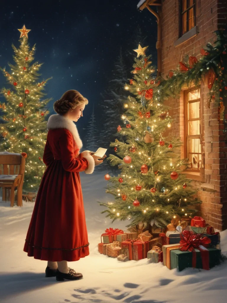 vintage christmas images to print