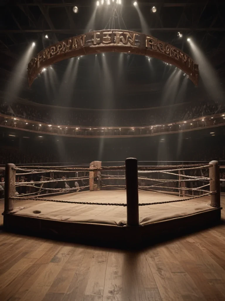 boxing ring wallpaper