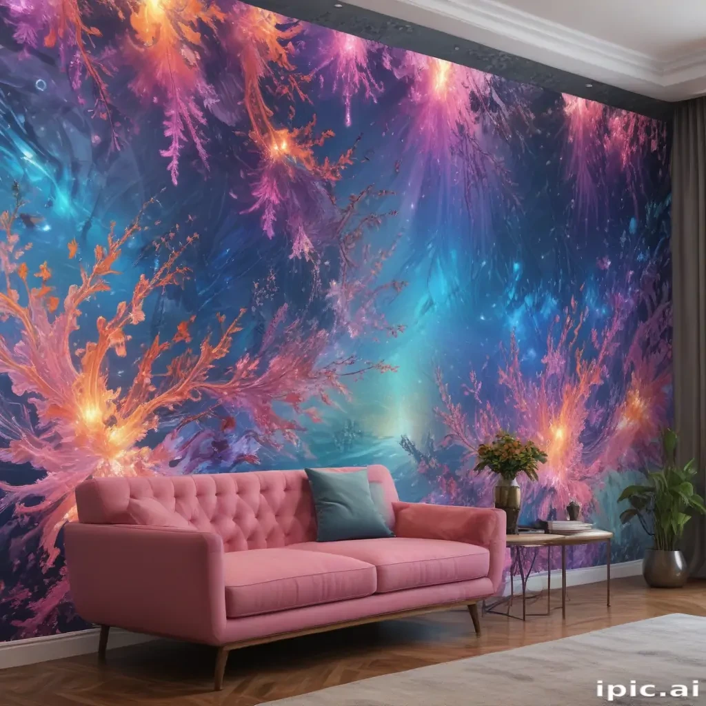 holographic wallpaper