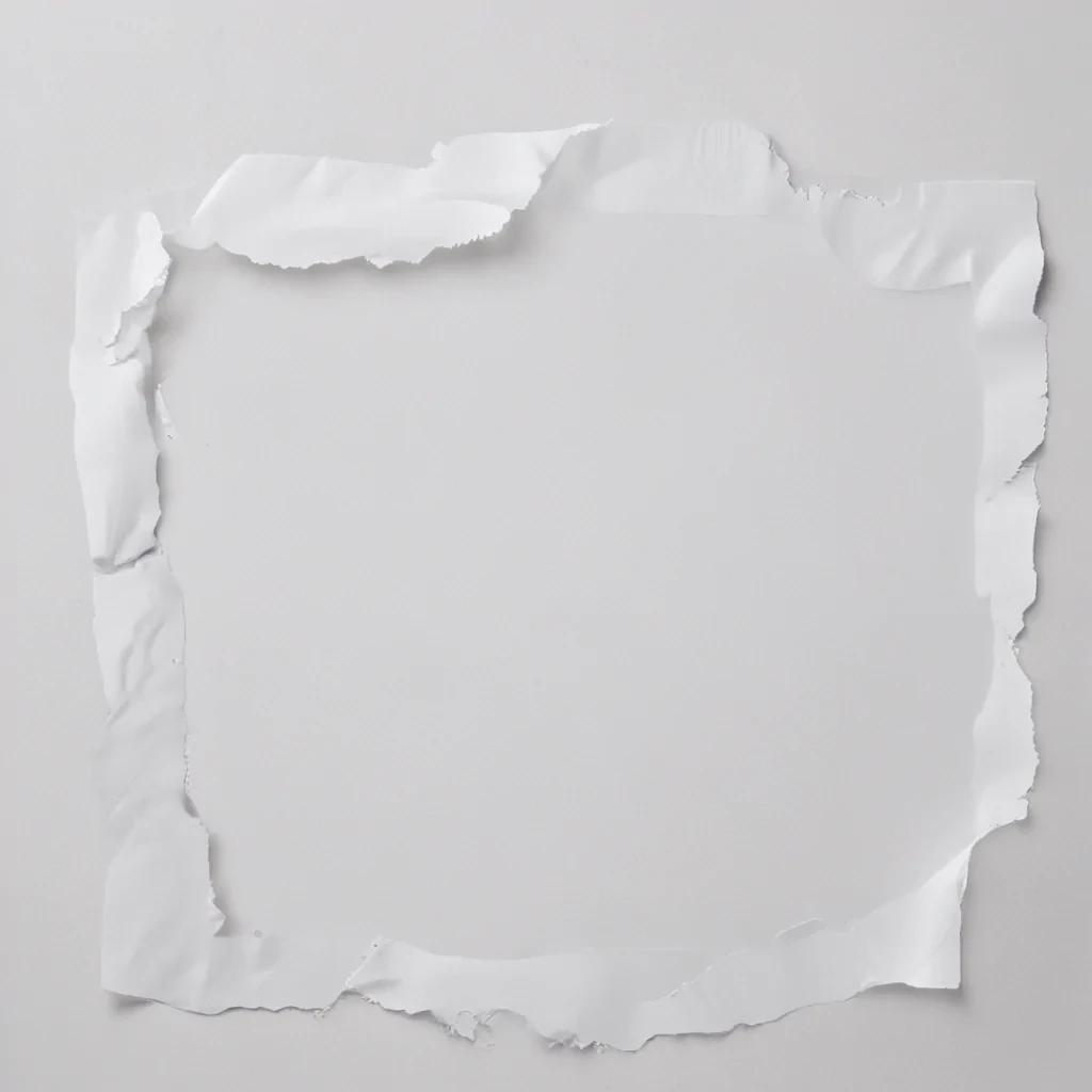 torn paper transparent