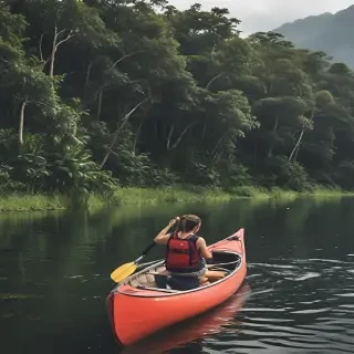 canoeing png