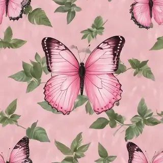butterfly pink