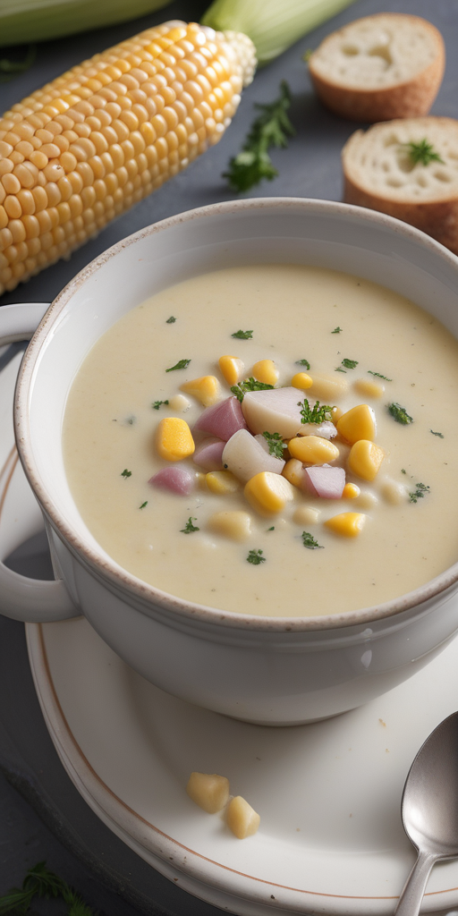 what goes with corn chowder