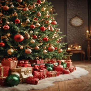 christmas background aesthetic