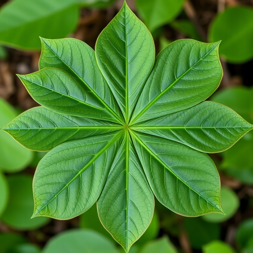 leaf circle