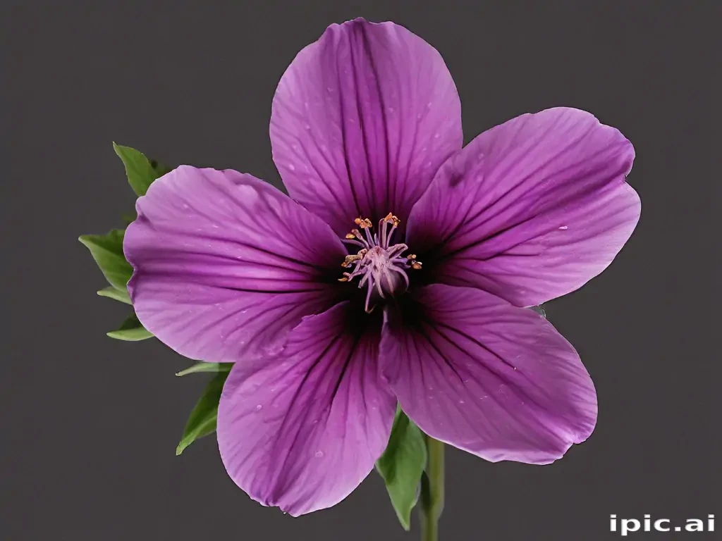purple flower png