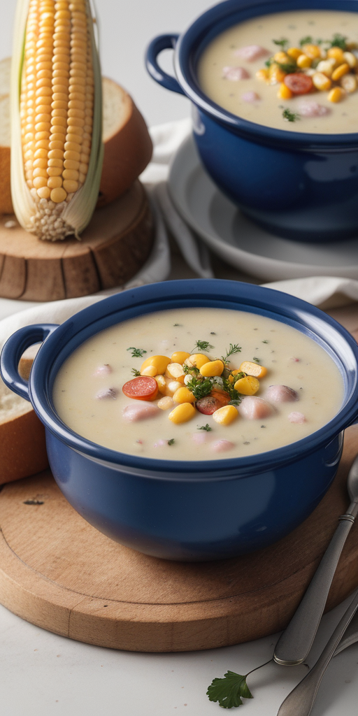 what goes with corn chowder