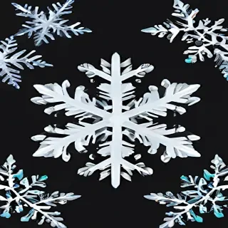 snowflake clipart with transparent background