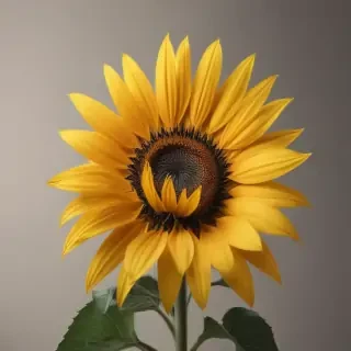 sunflower outline