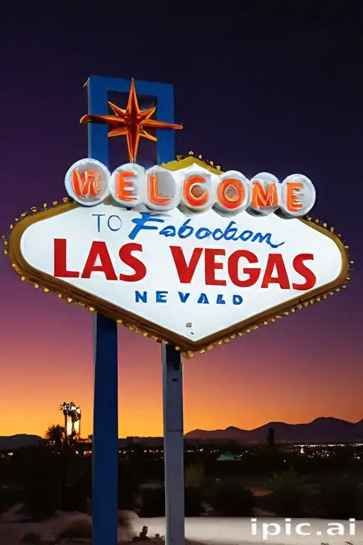 las vegas sign png