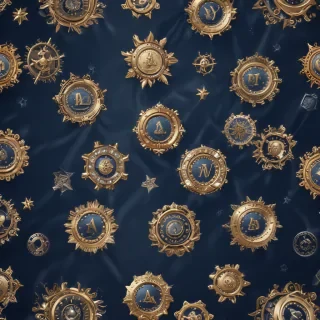navy blue background
