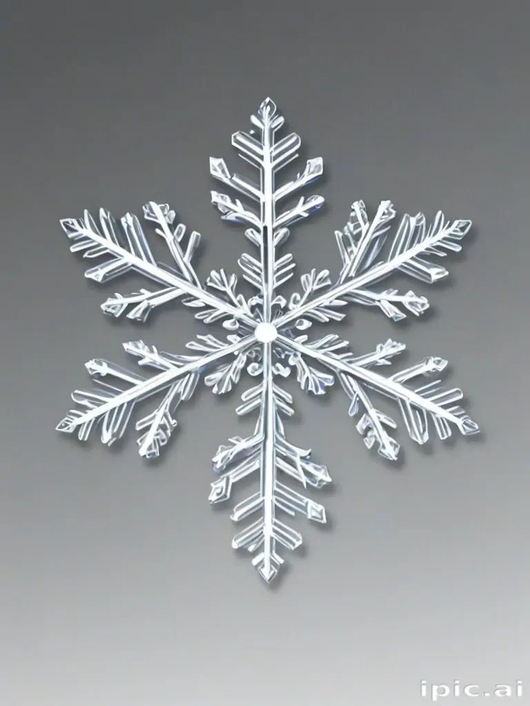 snowflake clipart transparent background