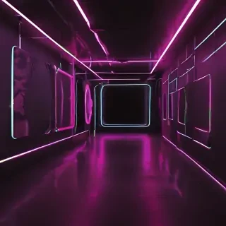 neon background aesthetic