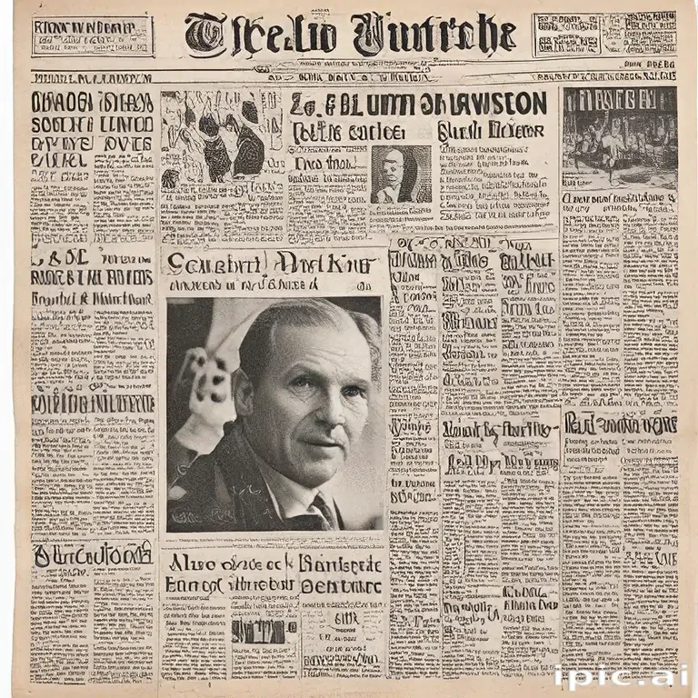 newspaper collage png