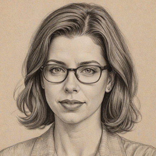 Graceful Heather Matarazzo, pencil sketch, portrait of Attractive woman 1926s in glasses, hair style beatnik, outline, clear lines, fine lines, 8k