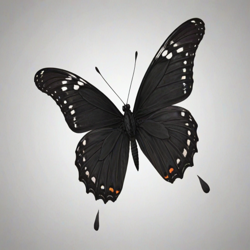 black butterfly png