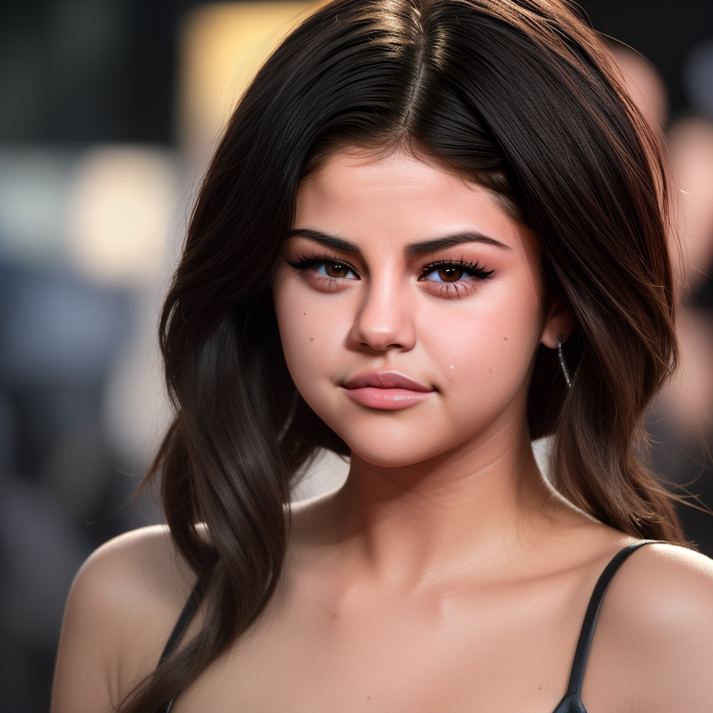 selena gomez face changed