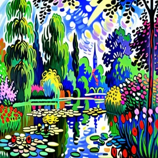 monet desktop background