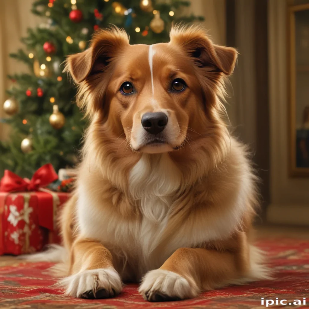 dog pictures christmas