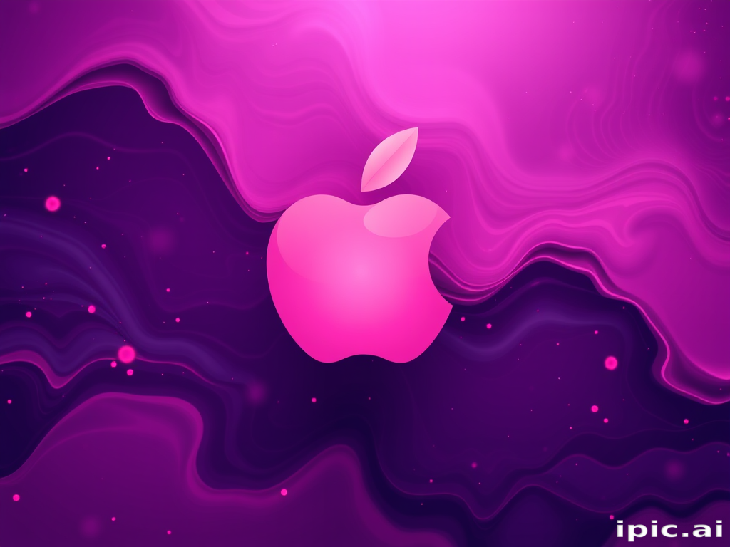 pink apple wallpaper