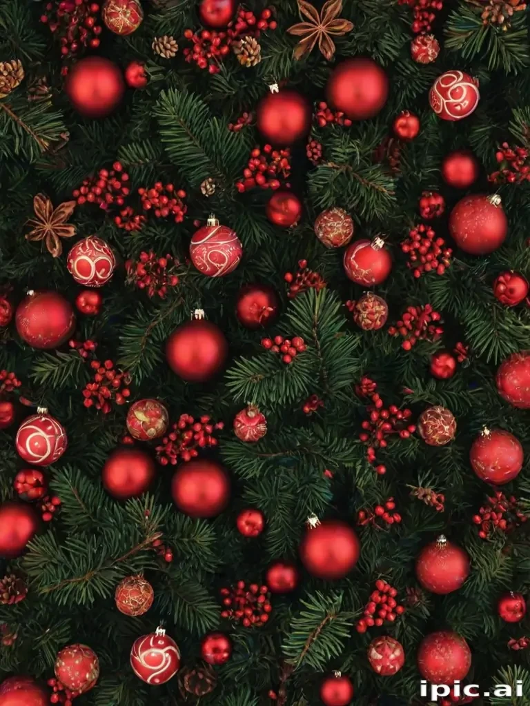 christmas aesthetic background