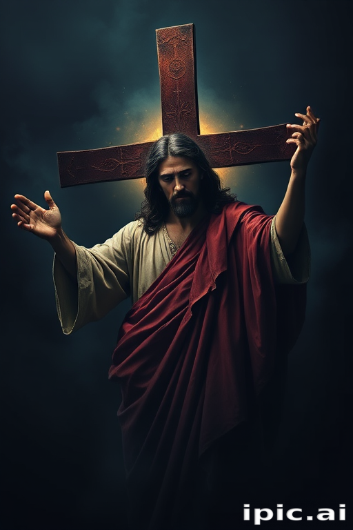 jesus christ dark wallpaper