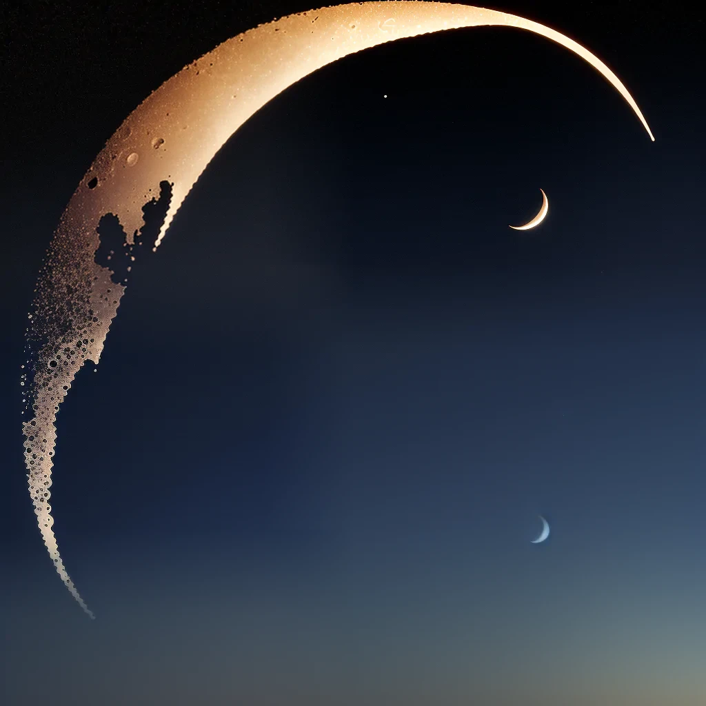 crescent moon png transparent