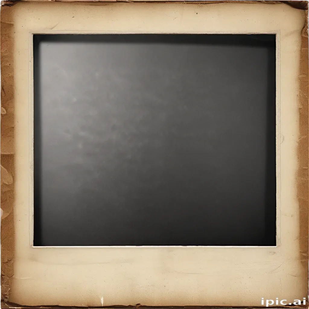 polaroid photo frame png