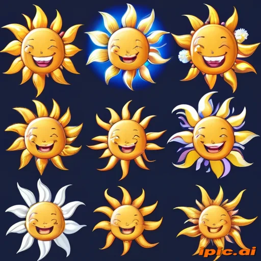 sun cartoon png