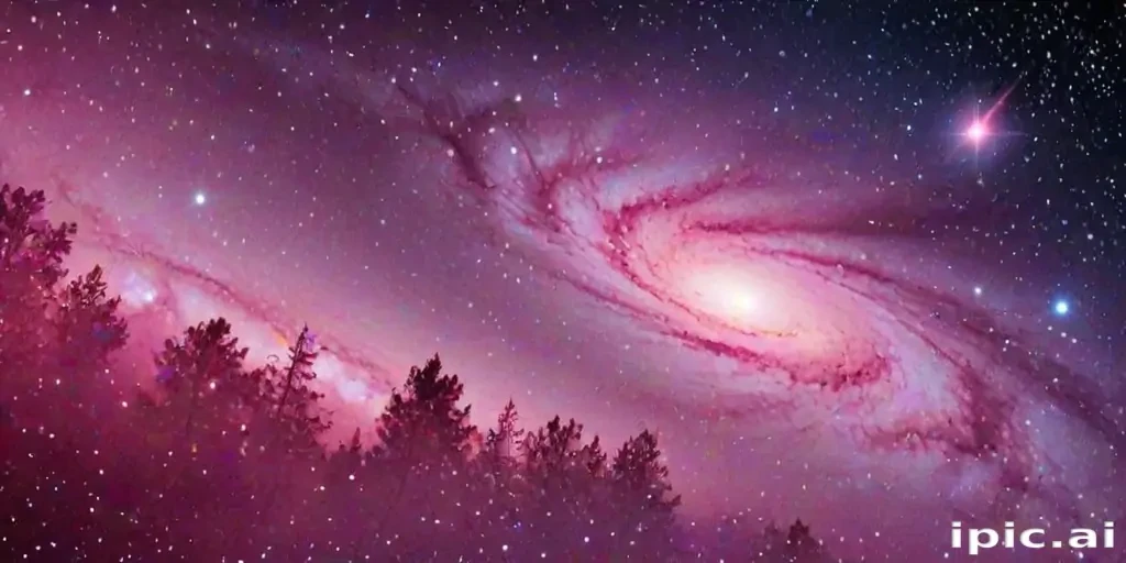 pink galaxy wallpaper