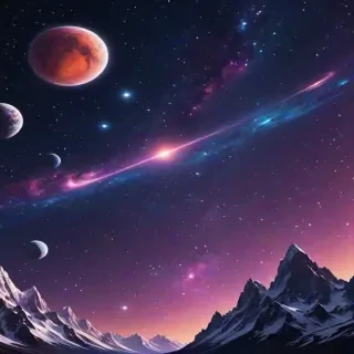 space wallpaper aesthetic