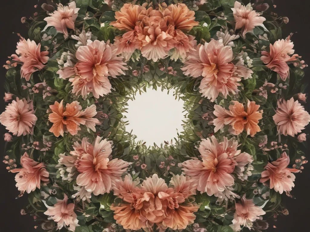 flower circle png