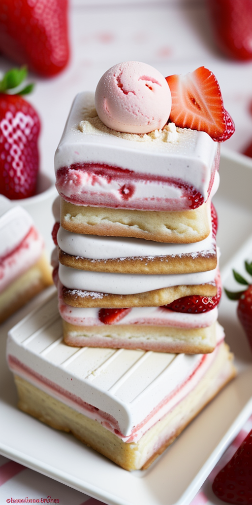strawberry shortcake rolls ice cream bars