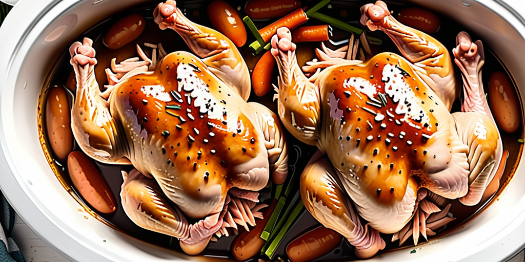 frozen chicken slow cooker how long