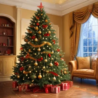 wallpaper christmas tree background
