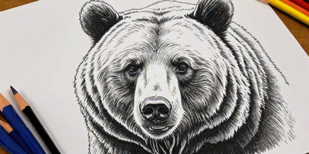 bear pictures to draw