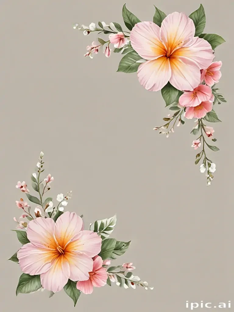 flowers border png
