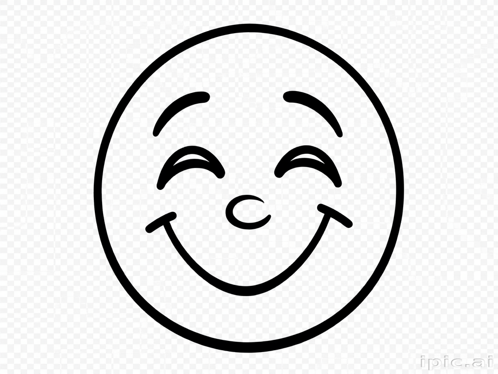 happy face transparent background