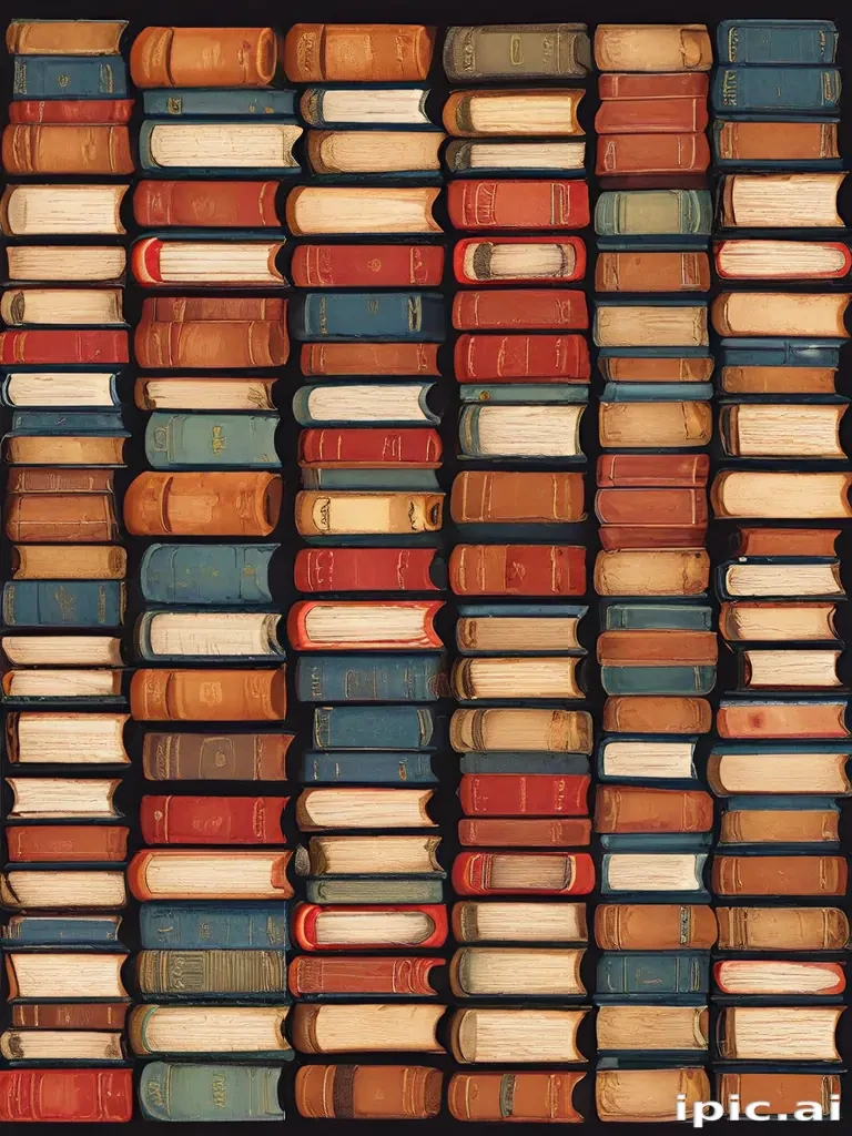 books stacked clipart