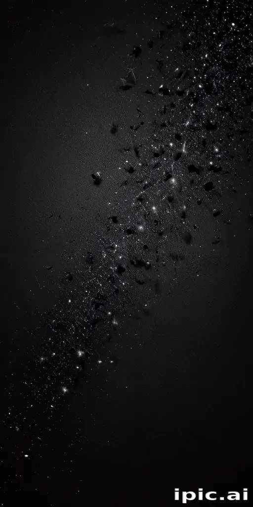sparkle black background