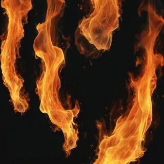 flames transparent background