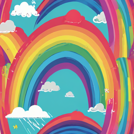 rainbow backgroud