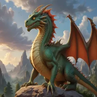 cartoon dragons
