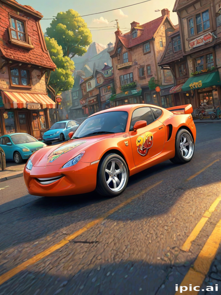 cartoon car wallpaper