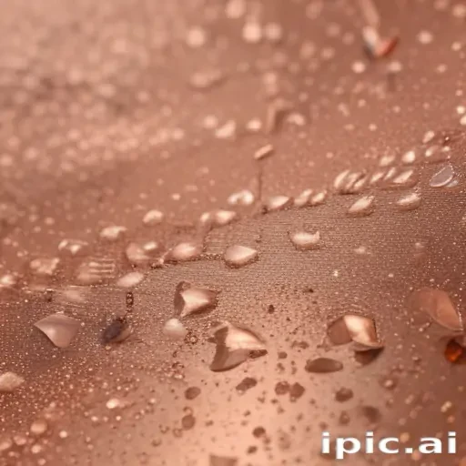 glitter rose gold background