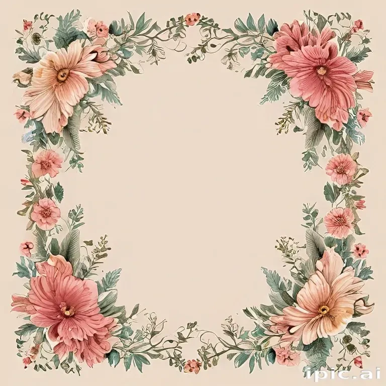 clipart floral border
