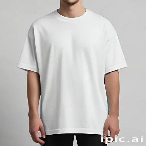 oversized t shirt mockup